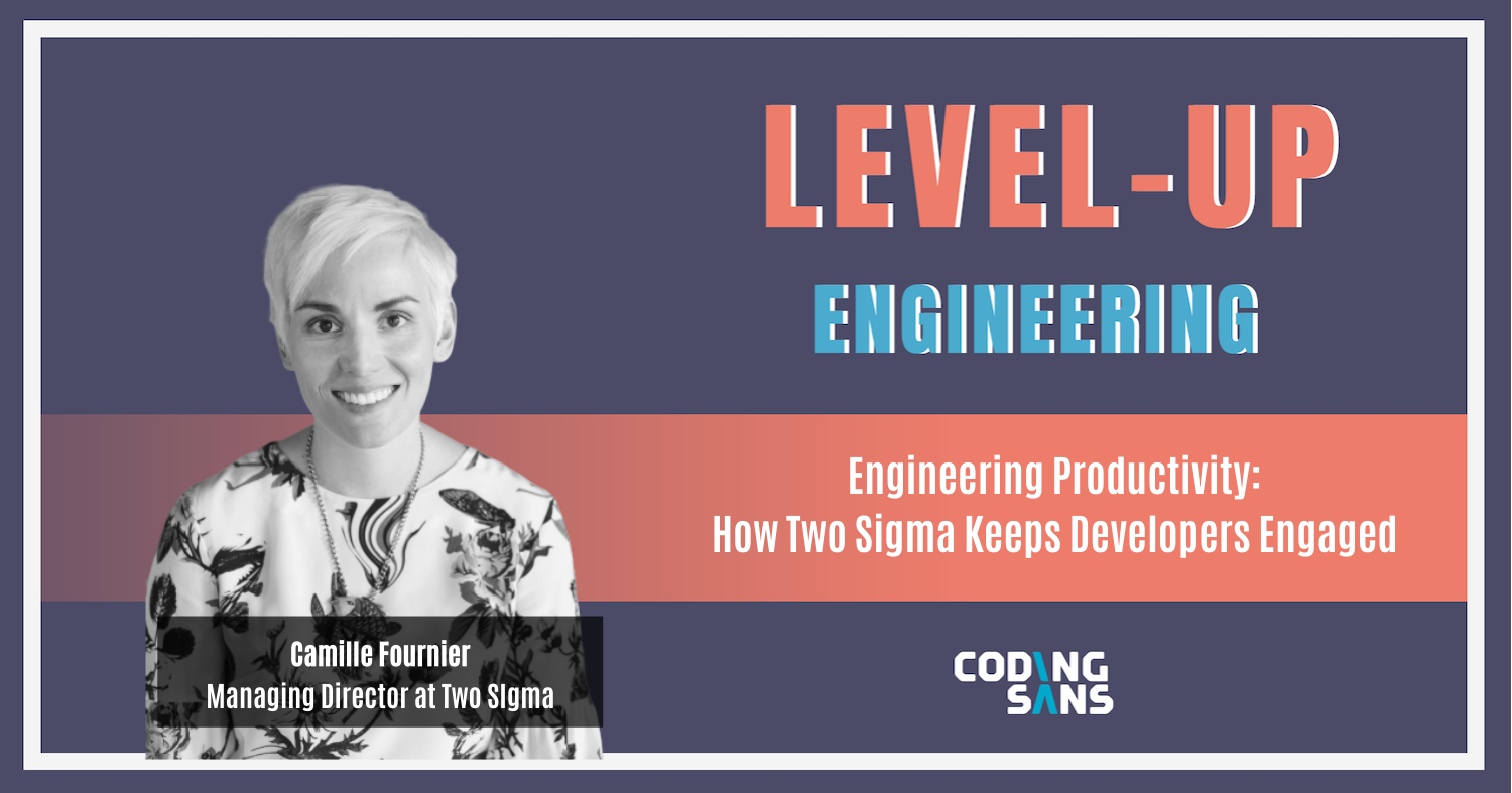 Engineering Productivity Camille Fournier Podcast Cover